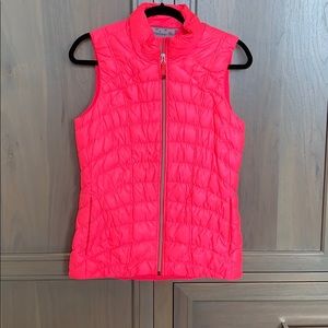 Women’s Athleta Fluorescent Goose Down Vest